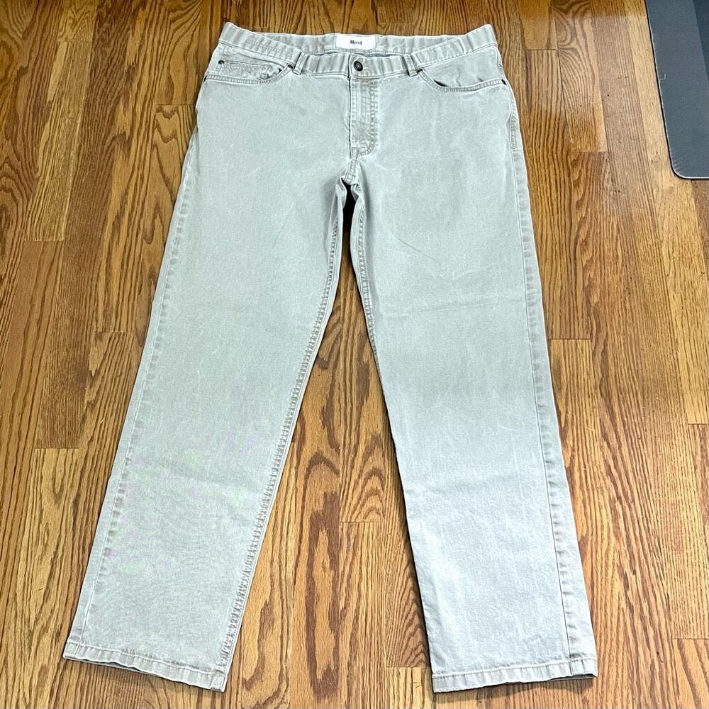 Hiltl Tan DUDE 5 Pocket Pants. Size 34. Tan.